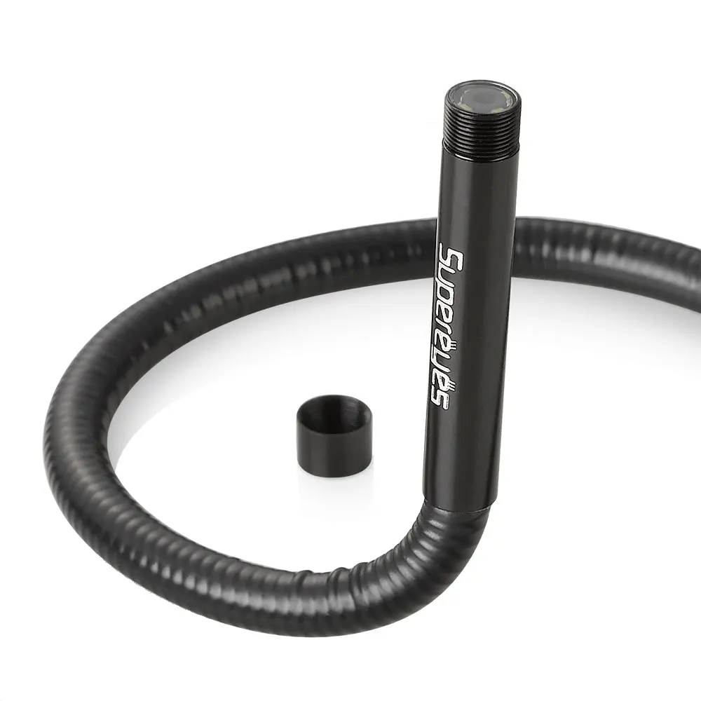 
Supereyes N005 7mm 100X waterproof USB digital flexible snake inspection camera borescope endoscope with adjustable LED 
