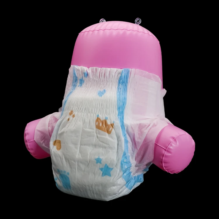 Premium Quality Big Elastic Waistband Comfortable New Born Disposable Diapers For Baby