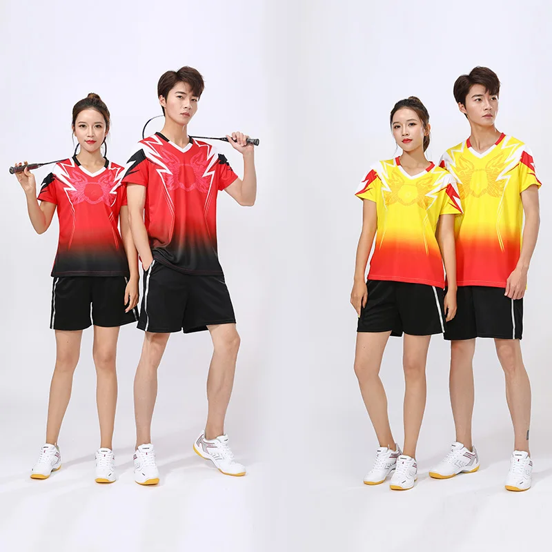 Sublimated Jersey Table Tennis tops Volleyball Uniform Design Custom Tracksuit Badminton Wear
