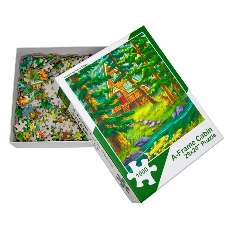 Personalized 500 pcs puzzle custom picture printed jigsaw puzzle 1000 pieces OEM jigsaw puzzles for adults