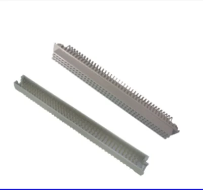 2.54mm DIN 41612 Female Straight Type Grey Color With harpoon Euro Connector