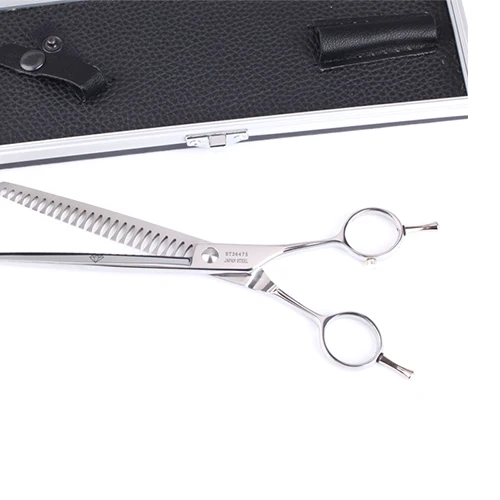 Shernbao Wholesale 7.5 inch pet grooming thinning diamond scissors dog scissors