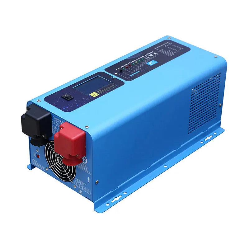 Low Frequency Pure Sine Wave Power Inverter Home Solar System DC 12V 24V to AC 110V 220V 3000W 3kw off Grid Solar Inverter