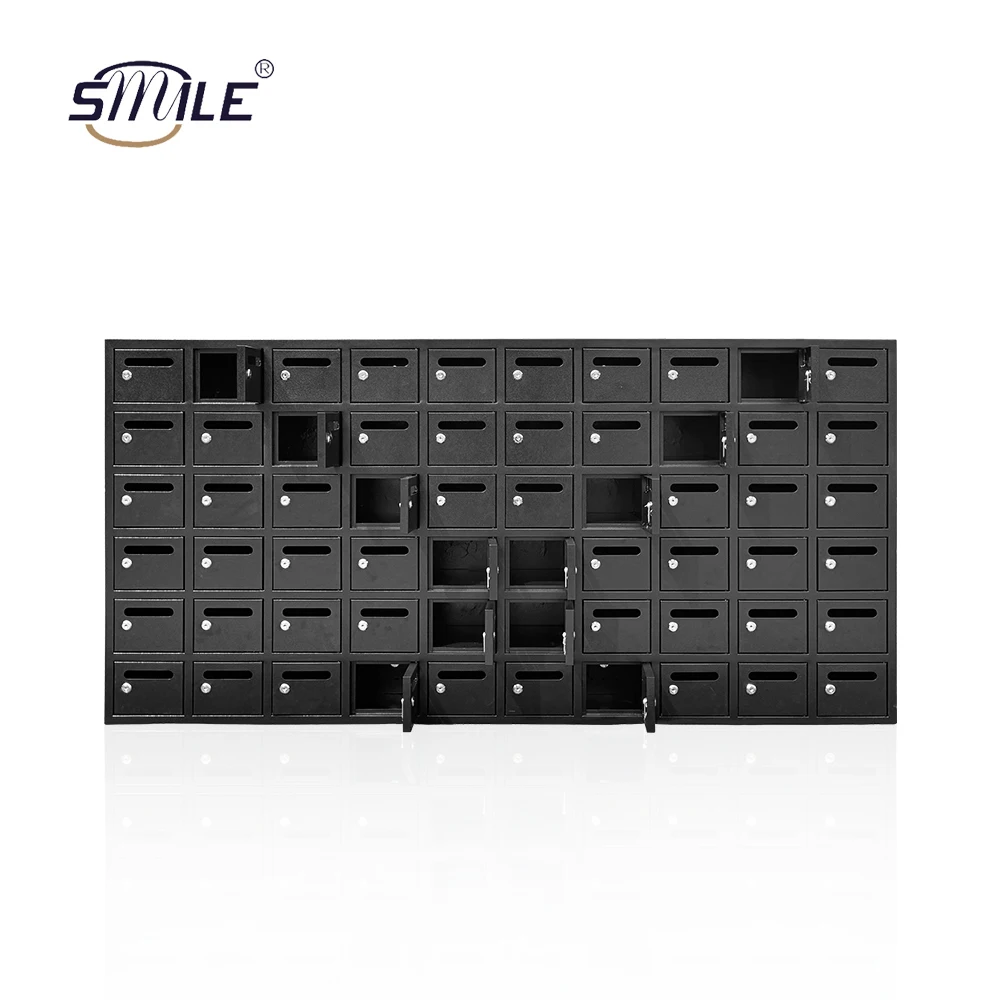 CHNSMILE  Can be customized metal mail box storage with lock steel cabinet mailbox iron letter cabinet mailing box