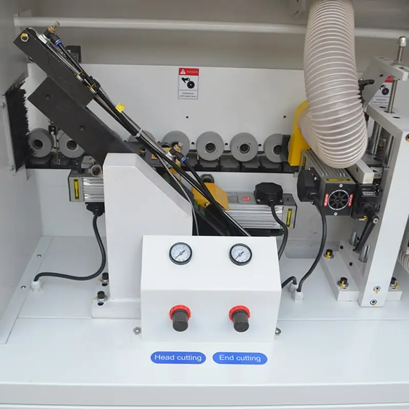 ZICAR China Industrial Melamine Edgebander Wood Board Pvc Automatic Edge Bander Woodworking Banding Machine for