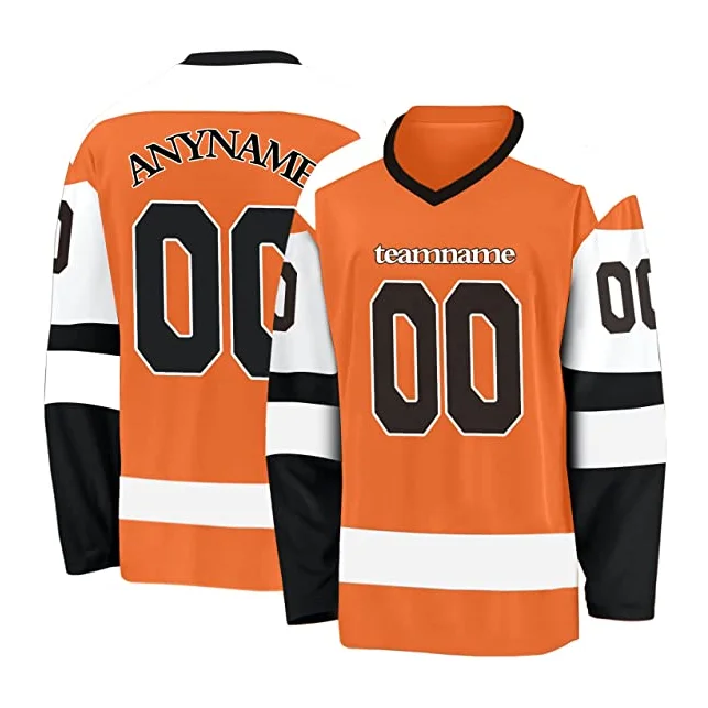custom team ice hockey style jersey manufacturers for sale
