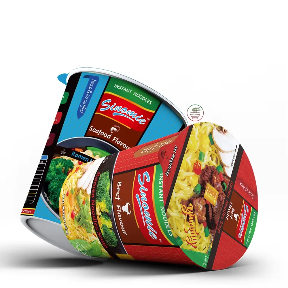 Wholesale Best Seller Sinomie Manufacturing Food Noodle High Quality Chinese Noodles Private Label Hotspot Instant Noodles
