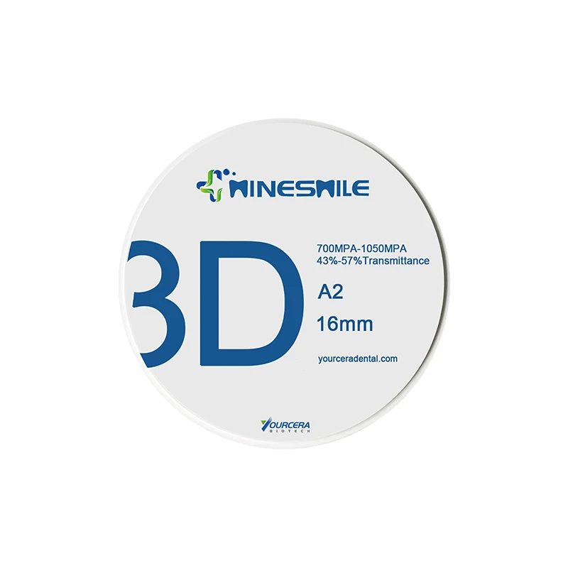 yourcera cad cam zirconia multilayer disc dental zirconium dental ceramics zircon disc