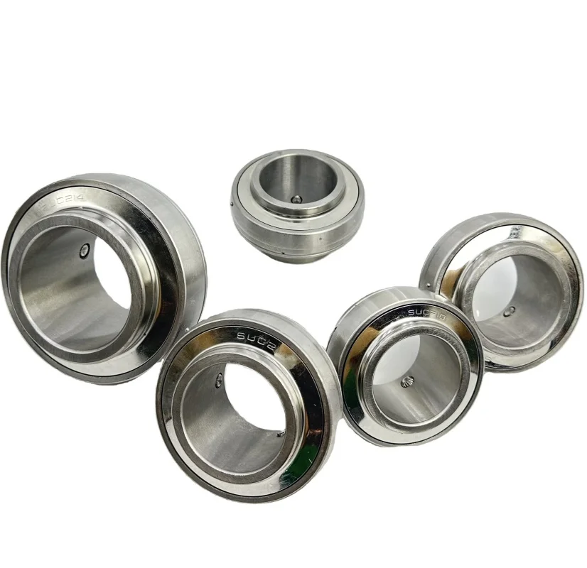 SUC313 Radial Insert Ball Bearing Stainless Steel Spherical Bearings Pillow Block Type Supplied by China Bearings Supply