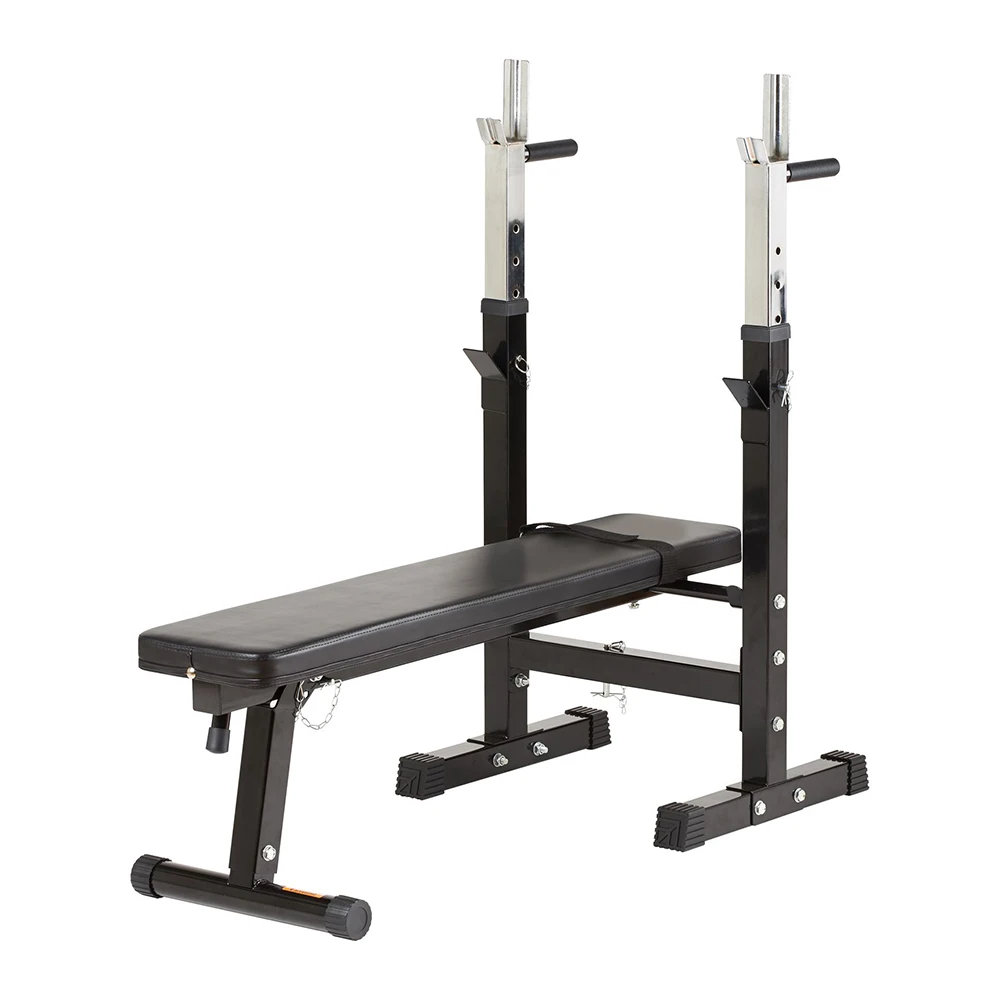 Складная Скамья для весов SMARTFIT с регулируемой пресс-стойкой
