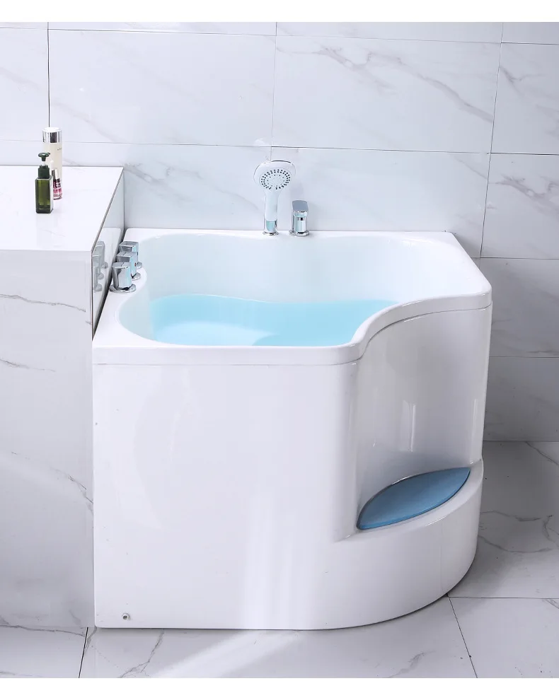 modern acrylic massage multi functional Jacuzi whirlpools bathtubs and bathroom spa bath tub balboa led light corner type single
