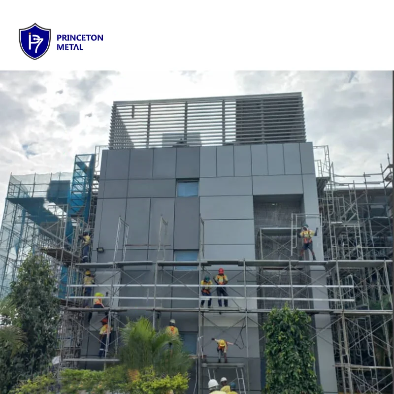 Princeton Metal Factory Supply Aluminum Panel for Roof and Wall for Building