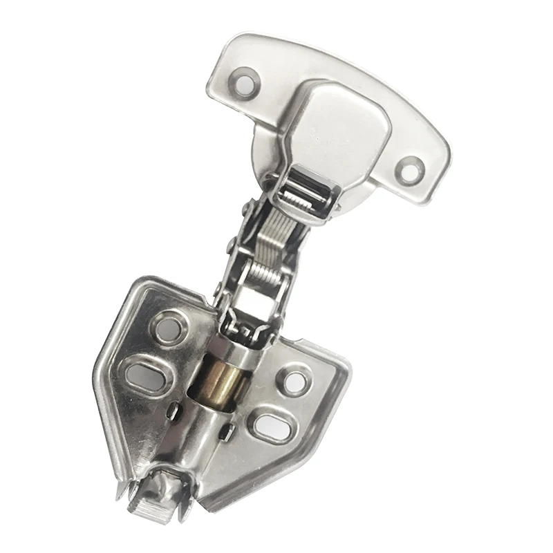 Metal Cupboard Door Full Overlay Hinge Hydraulic Cabinet Door Hinge Furniture Hardware Long Arm Hinge