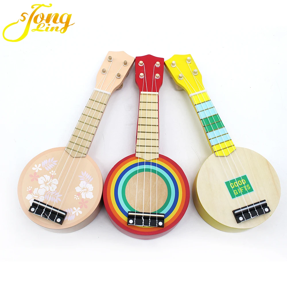 Tongling Wholesale Kids Musical Instrument Cute Ukulele Guitar Ukulele Toys