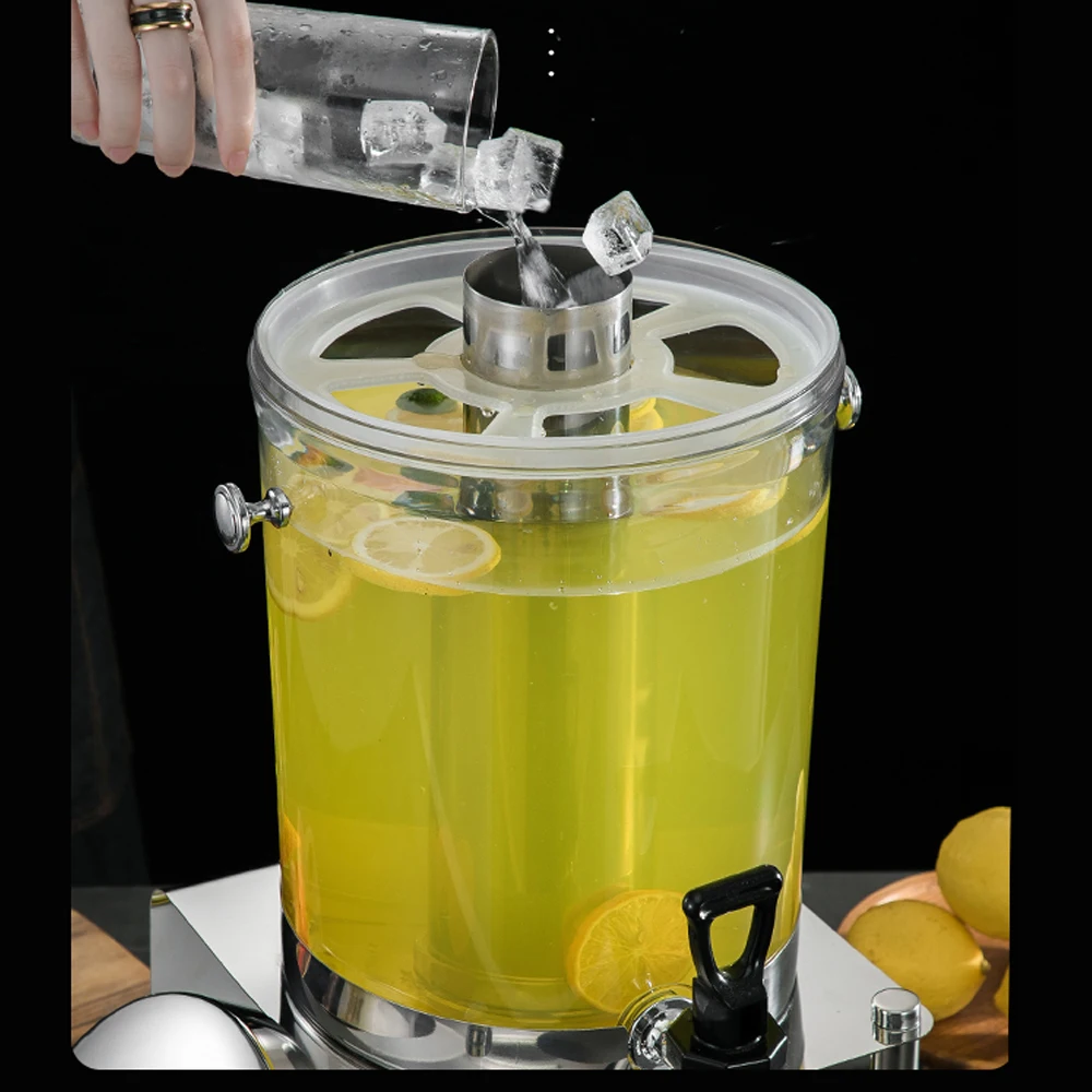 China Commercial Cold Beverage Stainless Steel Plastic Drink Dispenser Juice Dispenser