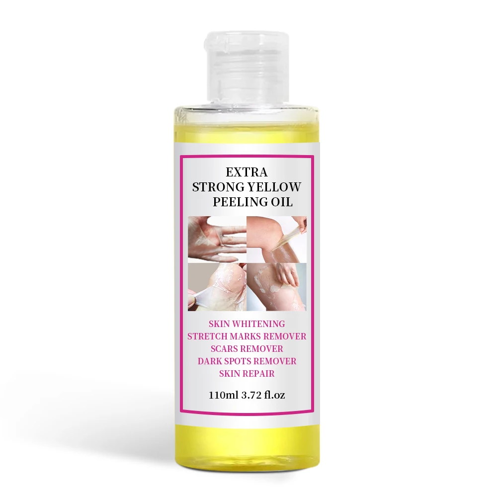 110ml Pure Essential Oil for Nourishing Plant Extract Peeling Whitening and Exfoliating Massage Oil for Hand Face and Body Care