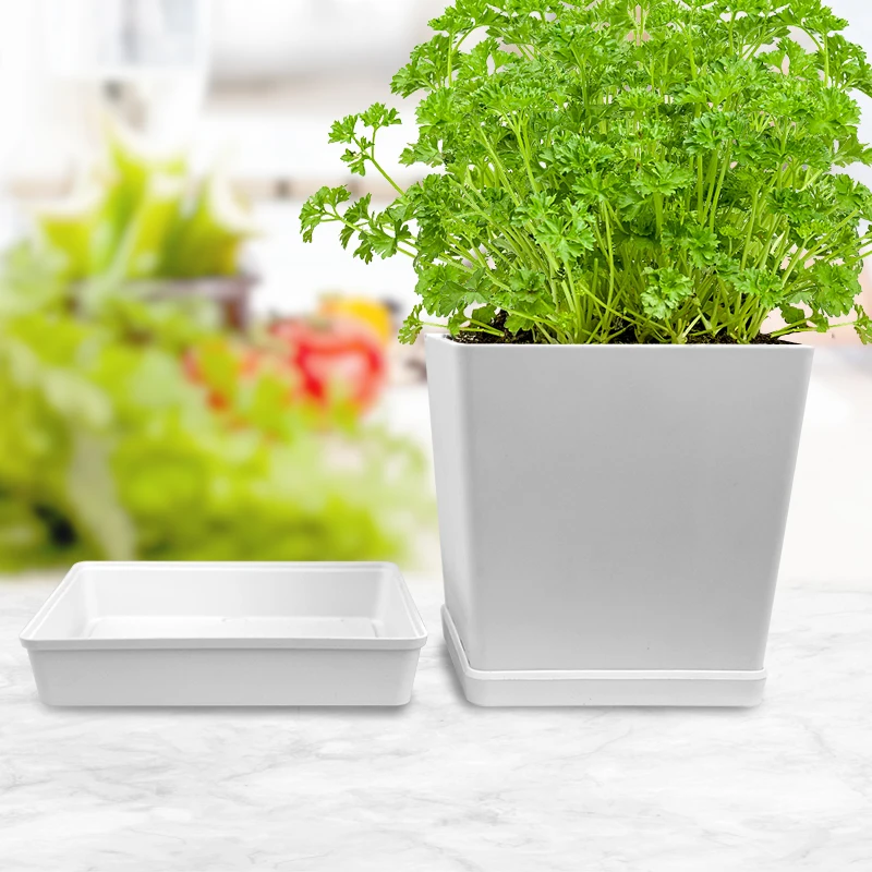 J&C Detachable planters mini seed planter nordic plastic planters flower pot for garden plant