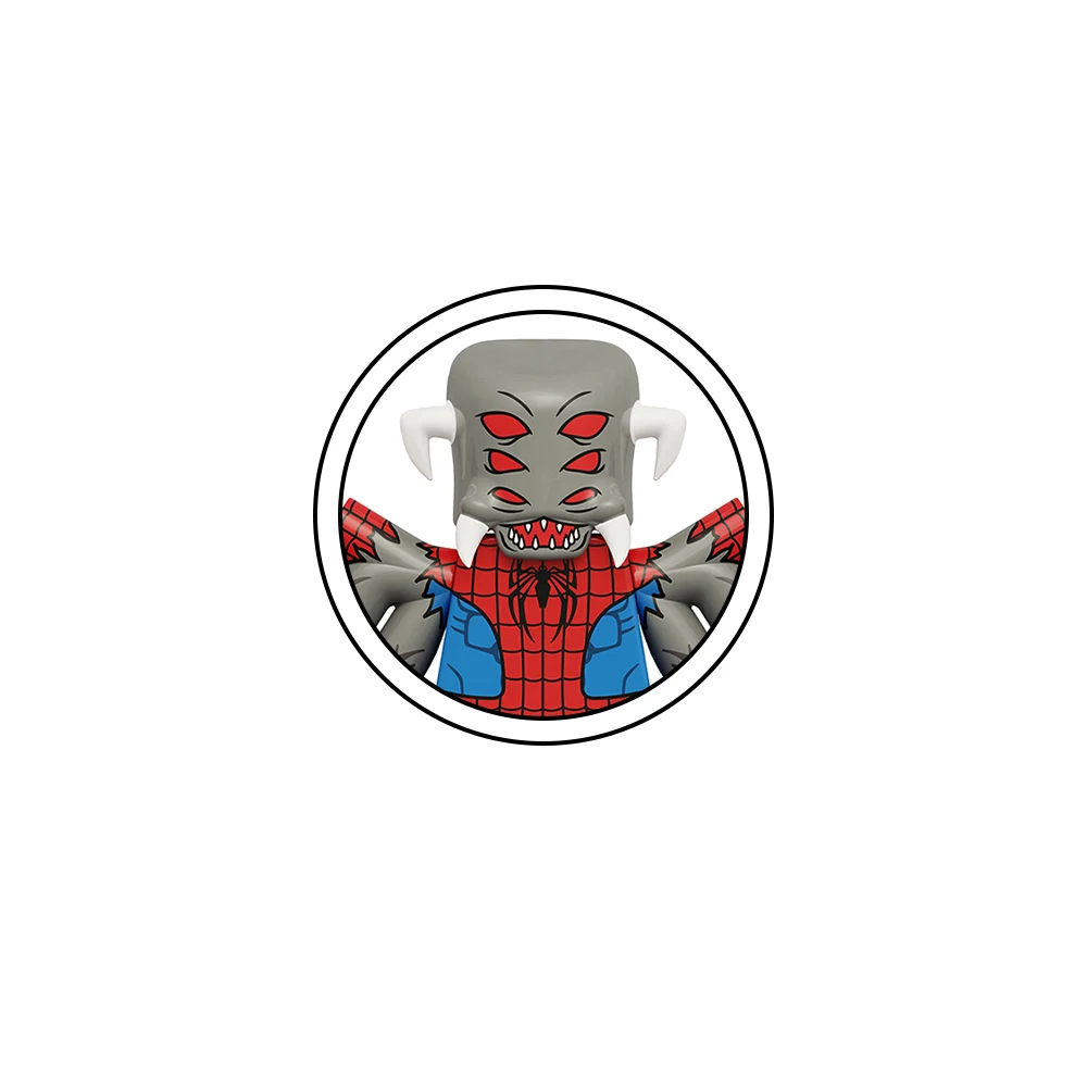 KT1069 Супер Герои алый паук Miles Morales Parker Gwen Stacy Spot Man строительные блоки мини-фигурки Детские развивающие игрушки