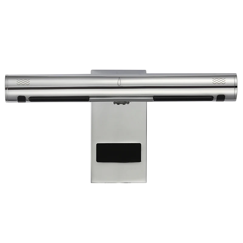 Commercial touchless bathroom tap with hand dryer