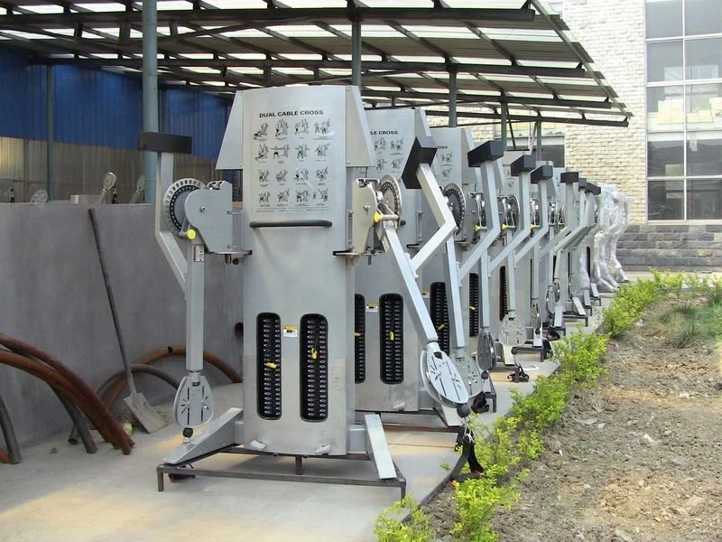 Dual Cable Cross gym equipment