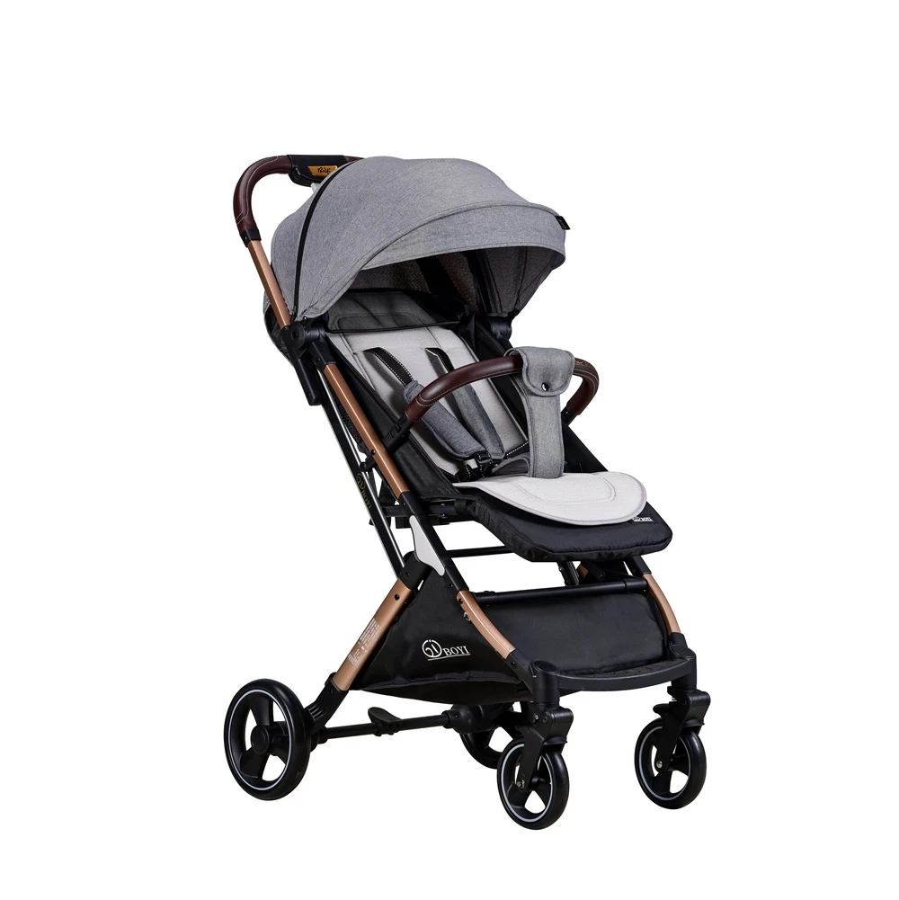 Factory hot trolley baby stroller to push the car ride on the car high quality big peng folding baby bike ride on the car travel