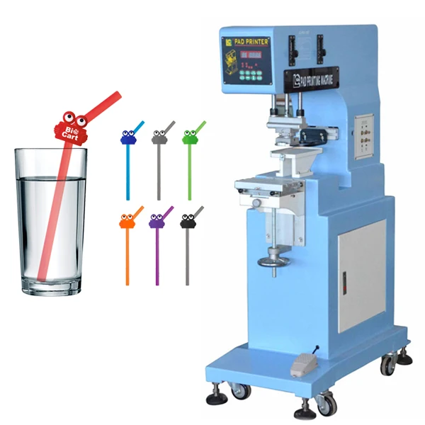 Best sell  1color pad printer ink cup pad printing machine for electron products