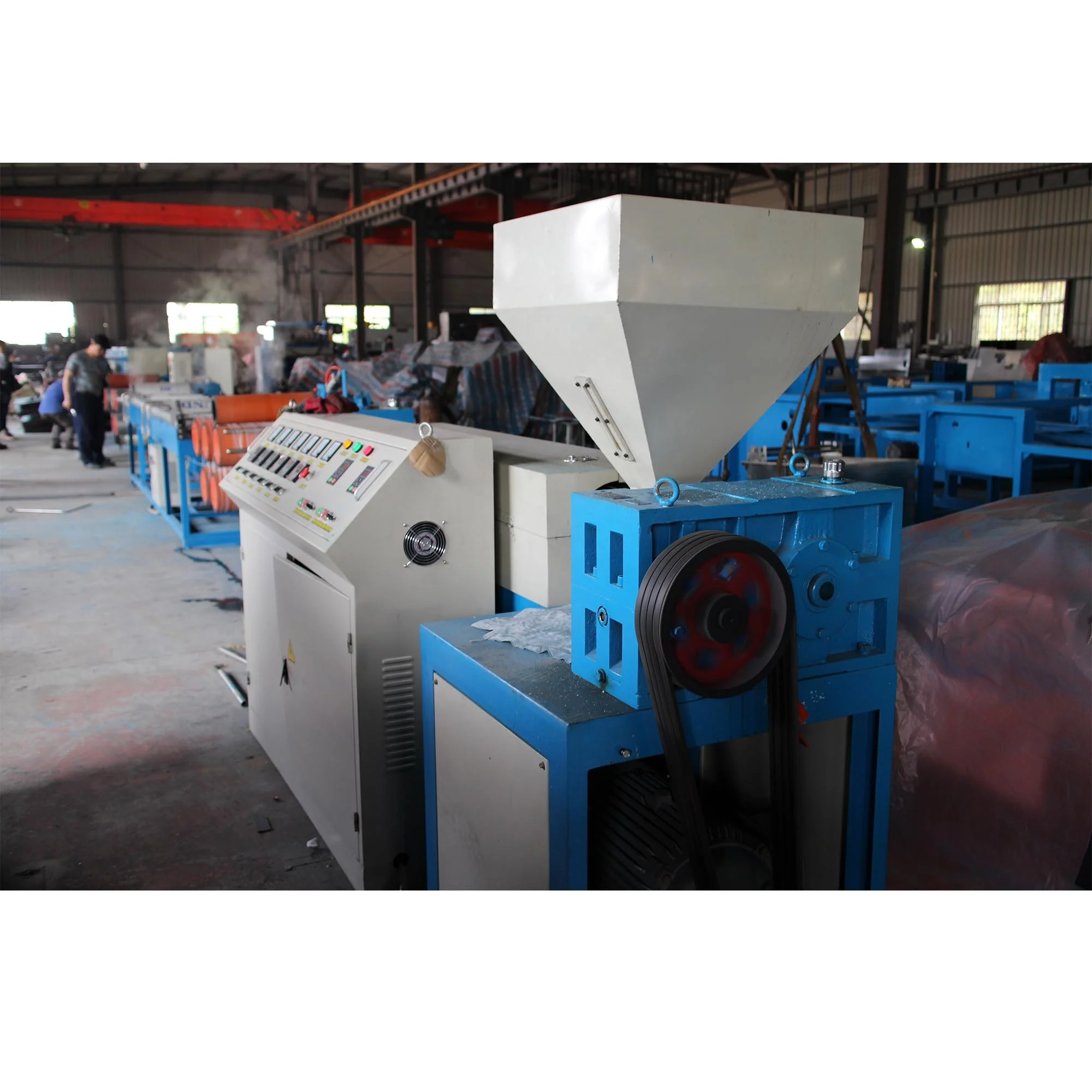 
China high speed Plastic PP/PE/PET Monofilament Extrusion making Machine with winder for Sunshade production line 