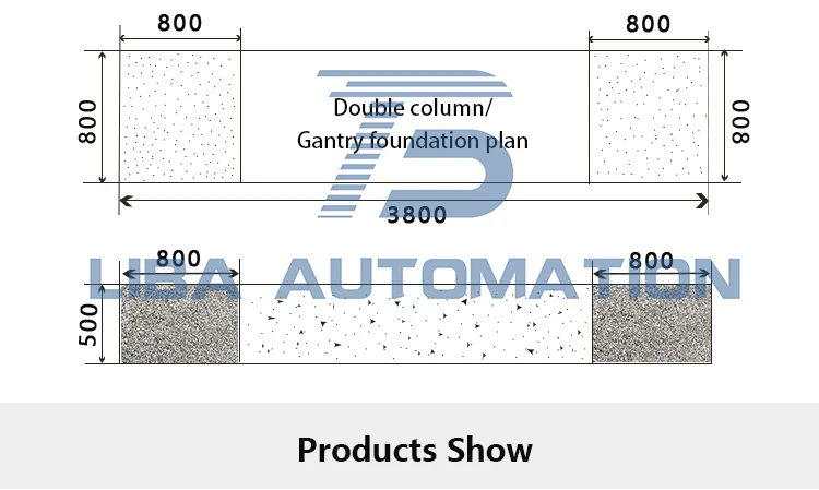 Car Lift LIBA 4000kgs capacity Gantry Type Bilateral Unlock 2 Pole Car Lift for Auto Garage Equipment
