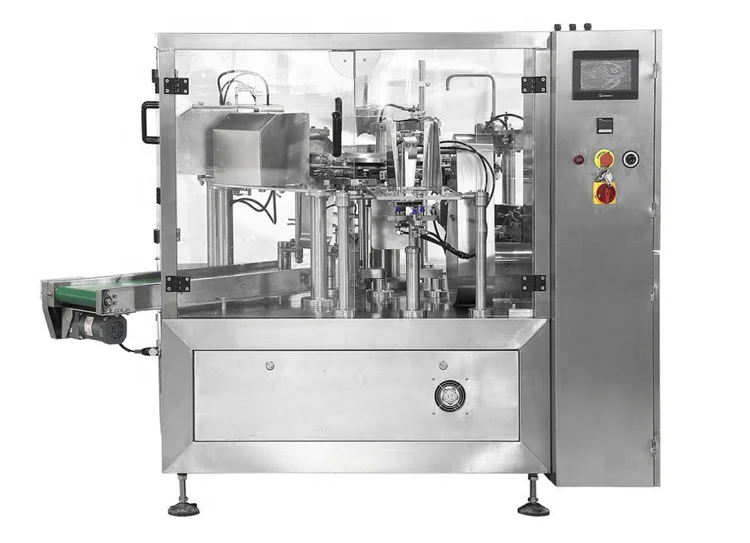 Automatic Pouch Machine Rotary Pre-made Zipper Bag Cranberry Raisin Packaging Machine
