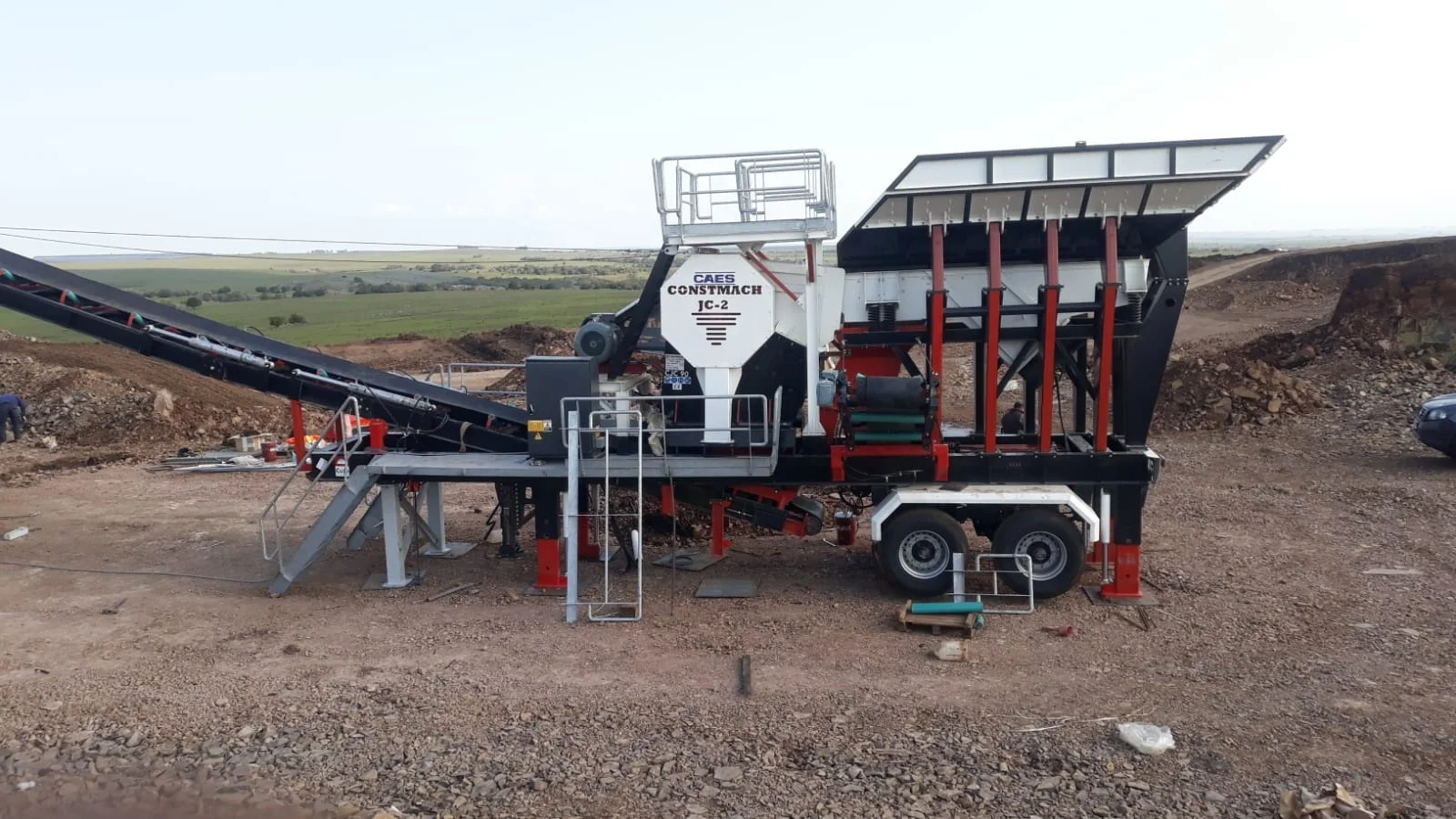 120-150 tph JC-2 MOBILE HARD STONE CRUSHING PLANT, BEST PRICE !