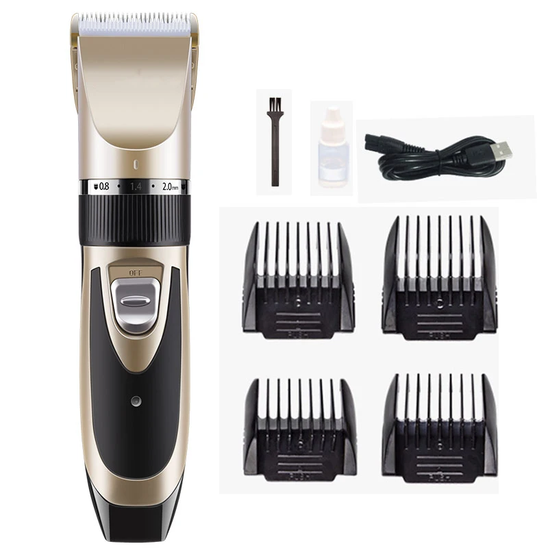 Professional Rechargeable Multi-purpose Electric Barber Cordless Hair Clippers for Men Hair Cutter Machine Hair Trimmer