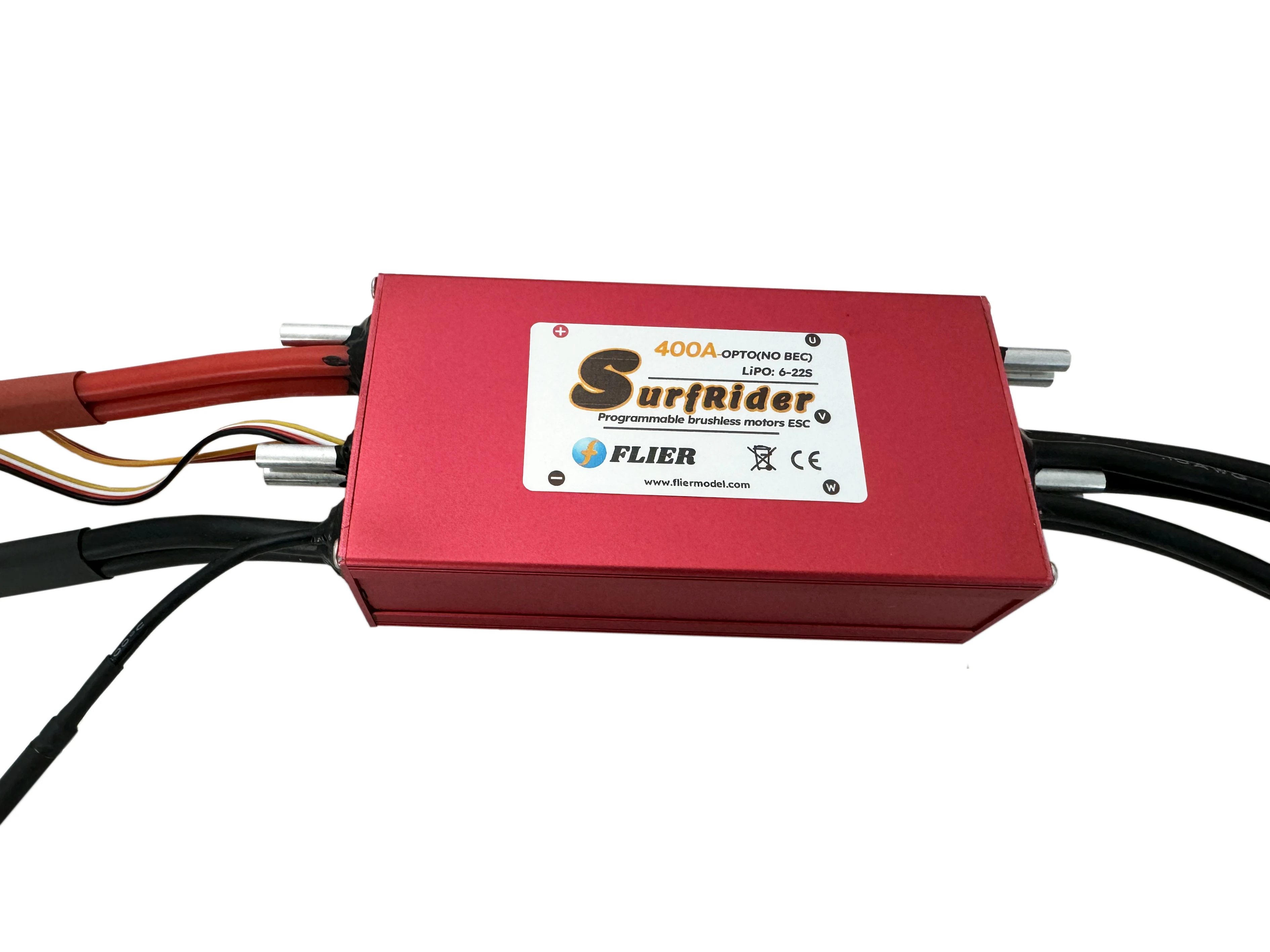 Efoil 400A Бесщеточный Регулятор скорости ESC (3-22S) OPTO для радиоуправляемой модели лодки и гидрофольги