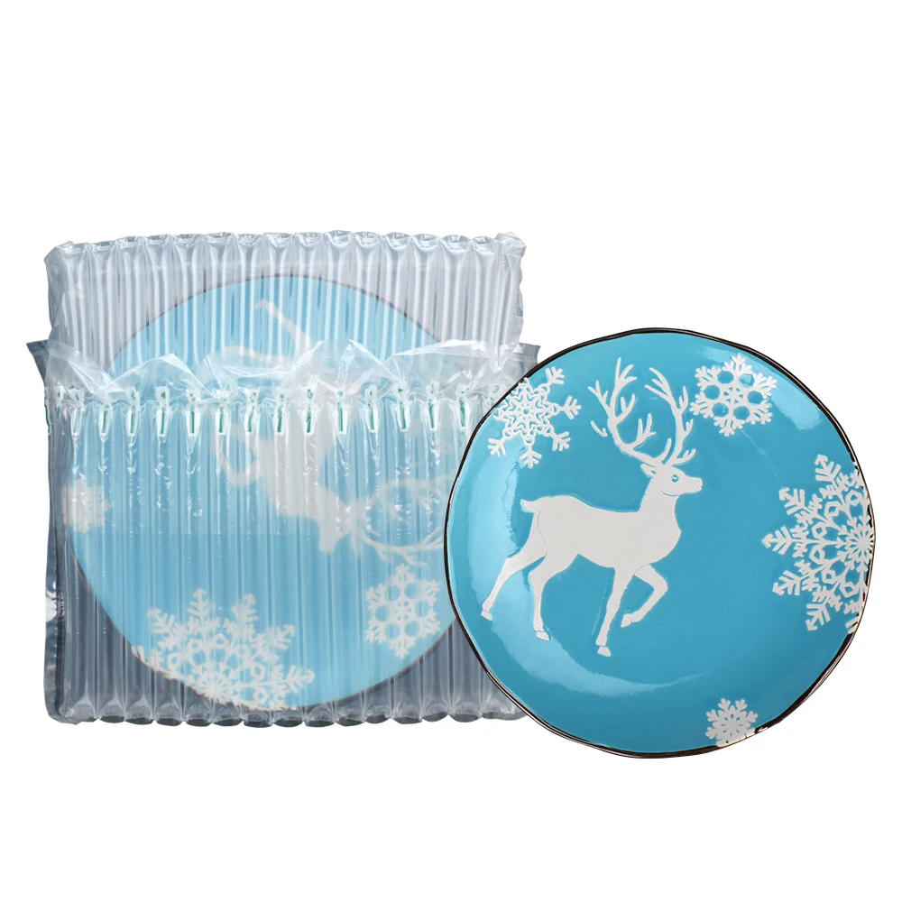 OEM Inflatable Cushion Film Express Wrap Column Bubble Plastic Roll Shockproof Wine Air Packaging Bag