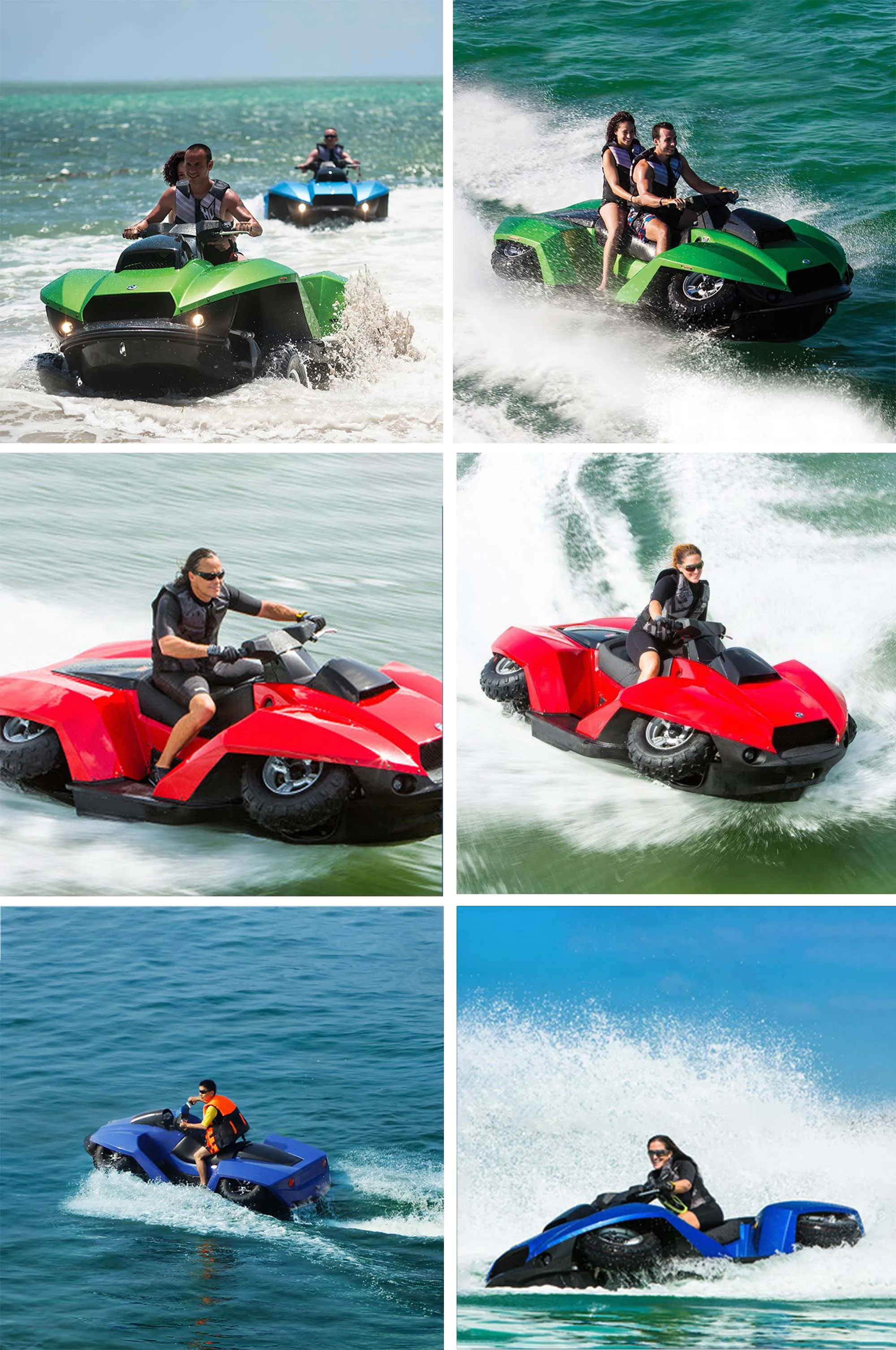 Customized Products Brand-new Cheap Oem All Terrain Vehicle Power China Quadski