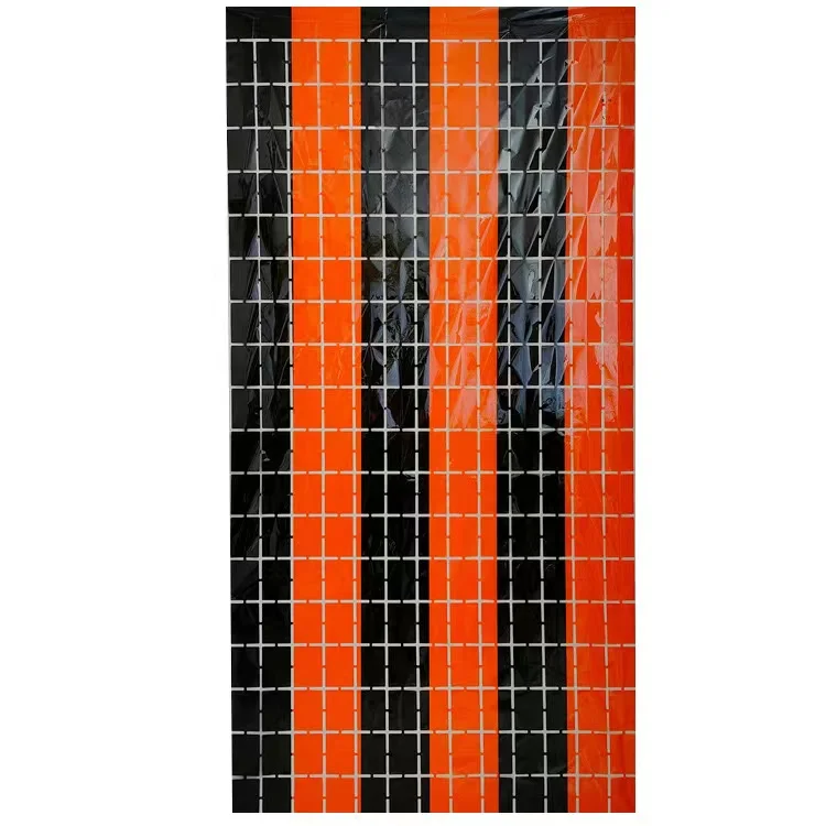 Halloween Party Rain Curtain Wall Plastic Layout Decorations