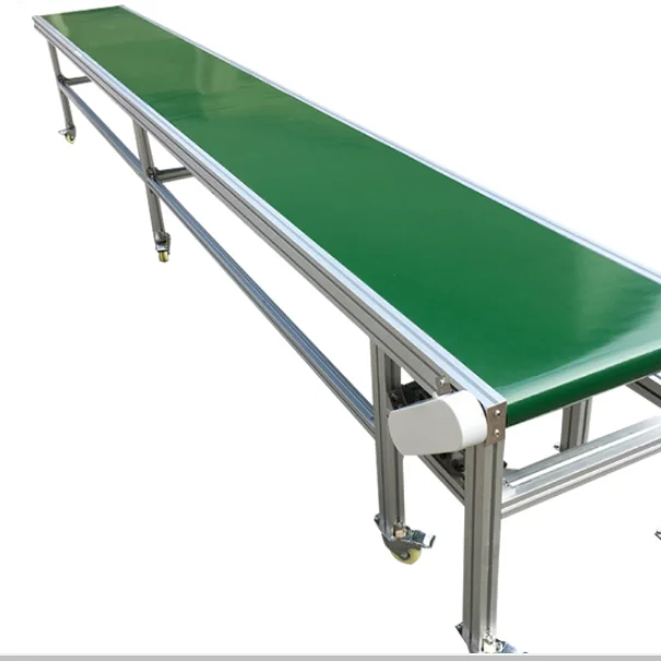 Factory Wholesale PVC Belt Conveyor For Light Products Industry Customize PVC Belt Conveyor