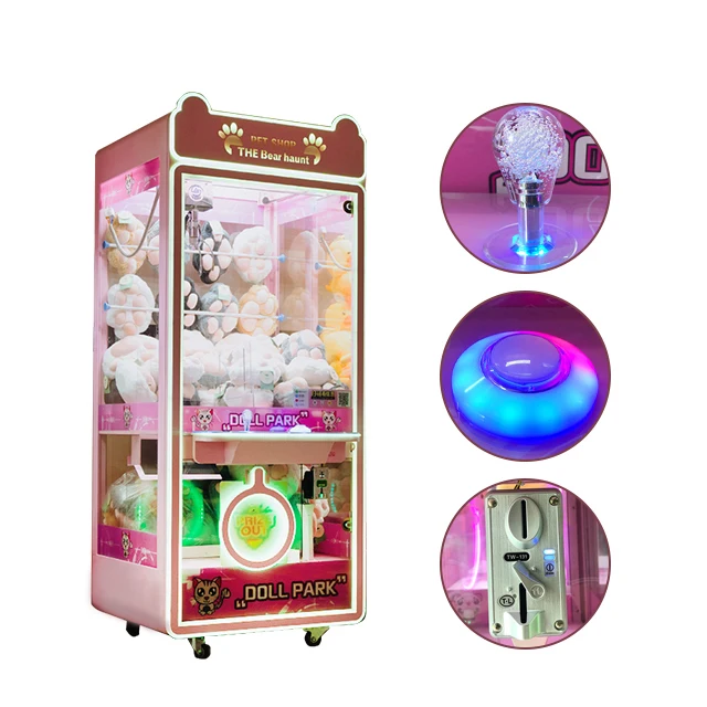Original Factory Directly Sale Toy Crane Machine Arcade Skill Games Coin Operated Vending Game Machine