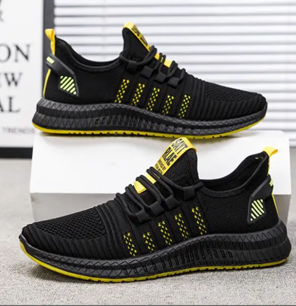 Hot Selling Pakistan Authentic Wholesale Oem New Trend Casual Walking Breathable Mesh Trainers Shoes Men Sneakers