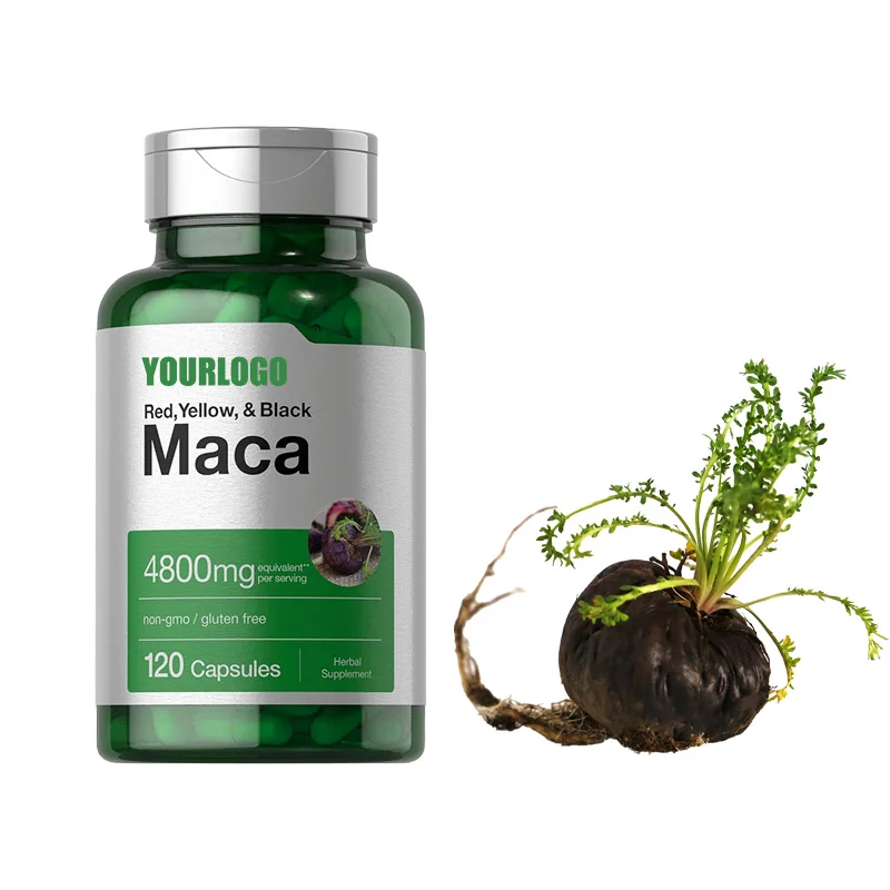 Капсулы с корнем мака и женьшенем