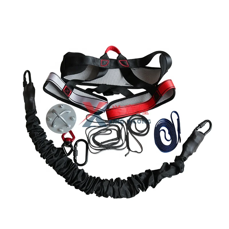 XYL 60kg 80kg-100kg 150lbs 200lbs aerial bungee jumping equipment full set yoga bungee cord dance workout