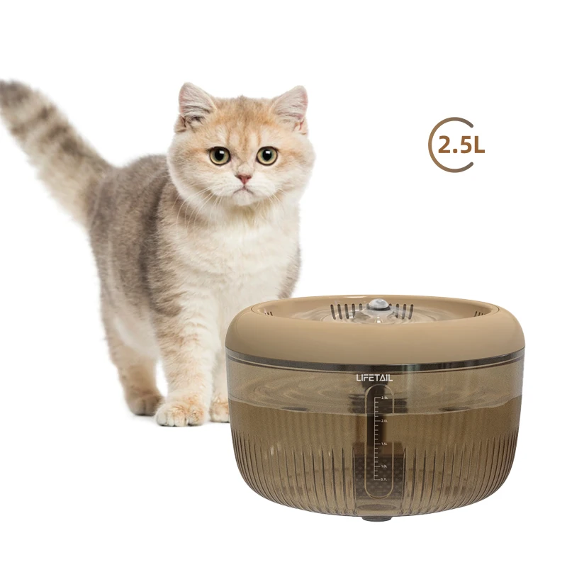 Lifetail 2.5L симпатичный дизайн для собак и котов фонтан воды Простота установки и очистки щенок диспенсер для воды pet для фонтанчика питьевой воды
