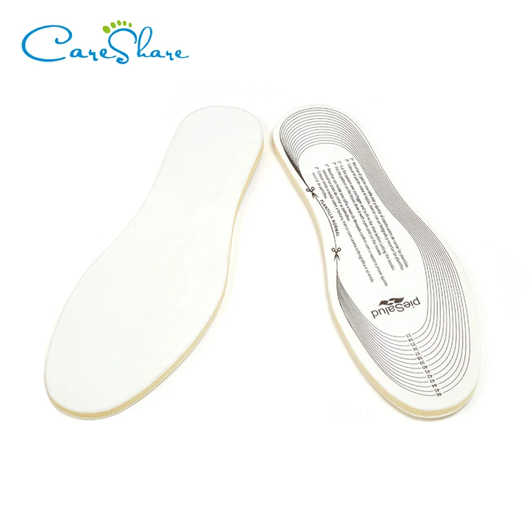 Soft walking latex foam shoe foot insole