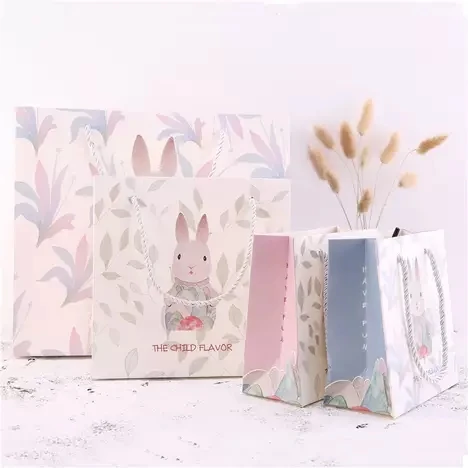 customized kraft paper bag shopping paper bag printed for clothing packing with customer logo