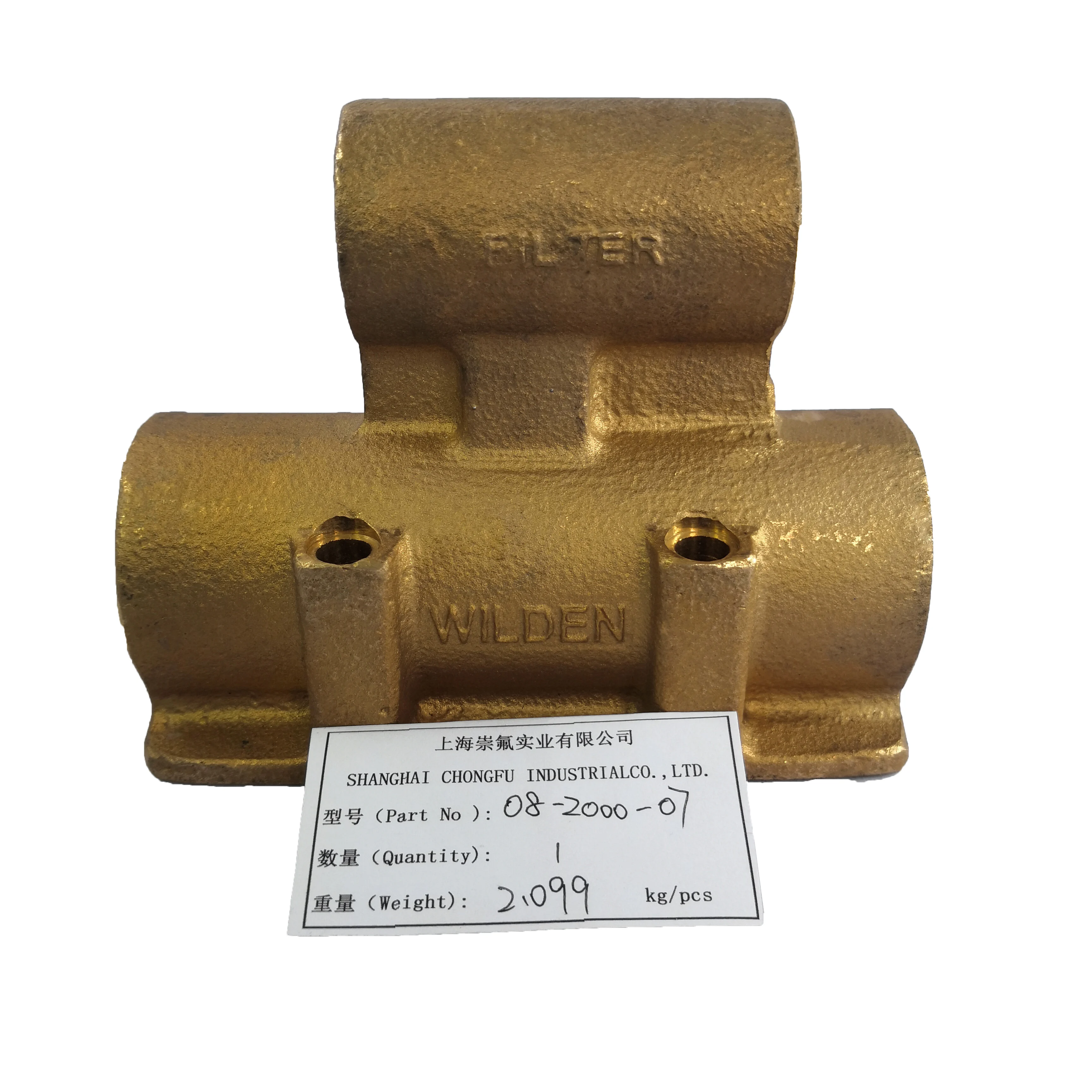 Air Valve CF 08-2000-07 for Pneumatic Double Diaphragm Pump Ce OEM 10 Million to 15 Times Inventory Acid Alkali High Pressure Water