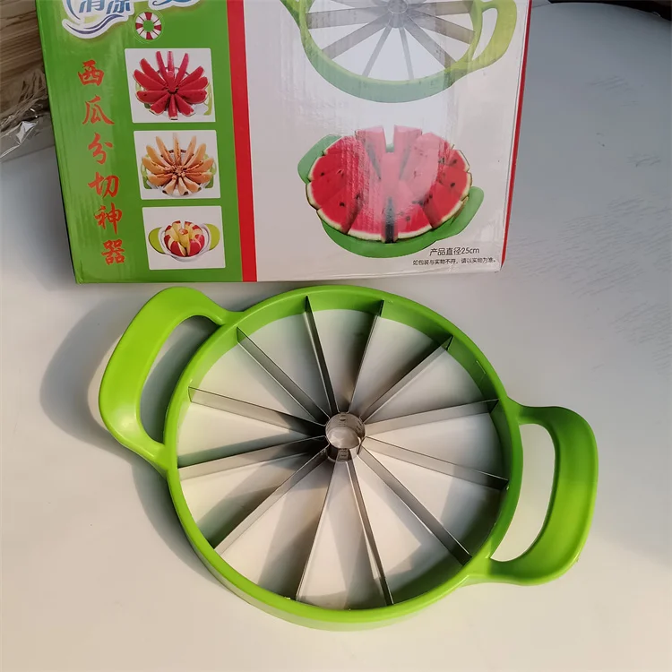 kitchenware cuts 12 uniform slices suitable for all styles watermelon cutting tools or other fruit