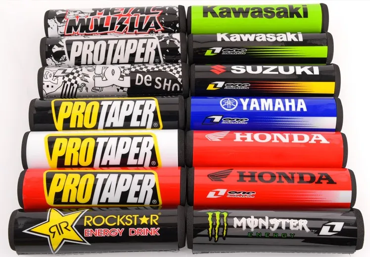 Motorcycle Crossbar Pad Round Motorcycle Handlebar Crossbar Bar Pad Protector for Motocross Dirt Bike ATV