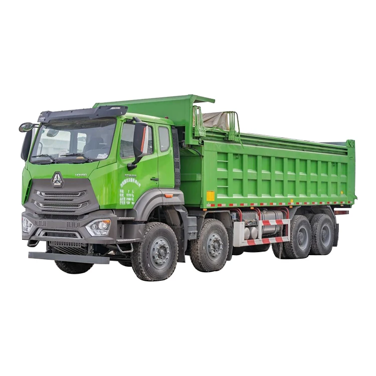 Transauto Sinotruk HOWO 8*4 Used Diesel Heavy Dump Truck Sale 10 Wheeler 30-40 Tons Payload 371hp Chinese Truck Left Steering