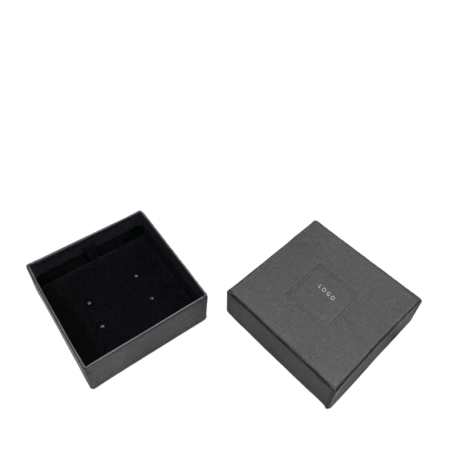 Lucky Moment Wedding Wholesale Custom Logo Leather Jewelry Box Luxury Earring Bracelet Necklace Ring Box Jewelry Packaging set