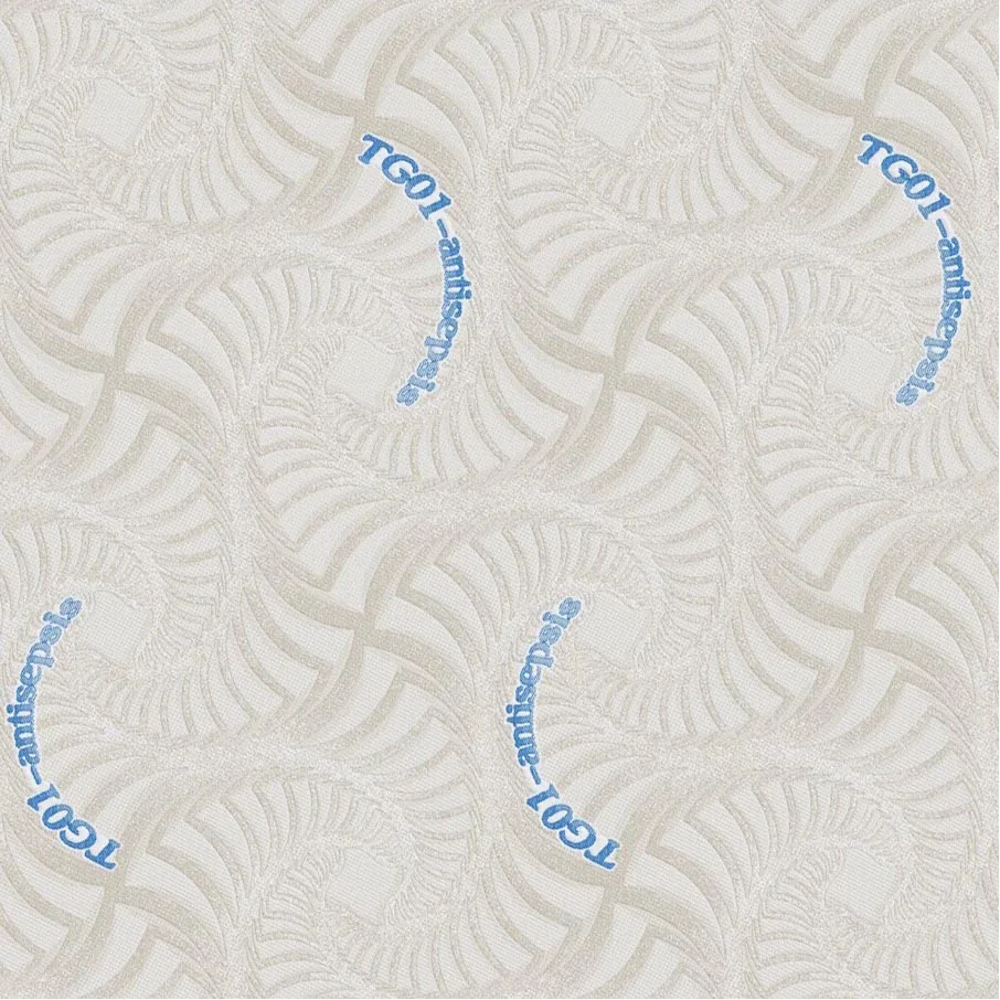 TG01 Antimicrobial Aftertreatment Rayon Jacquard Knitted Mattress Fabric