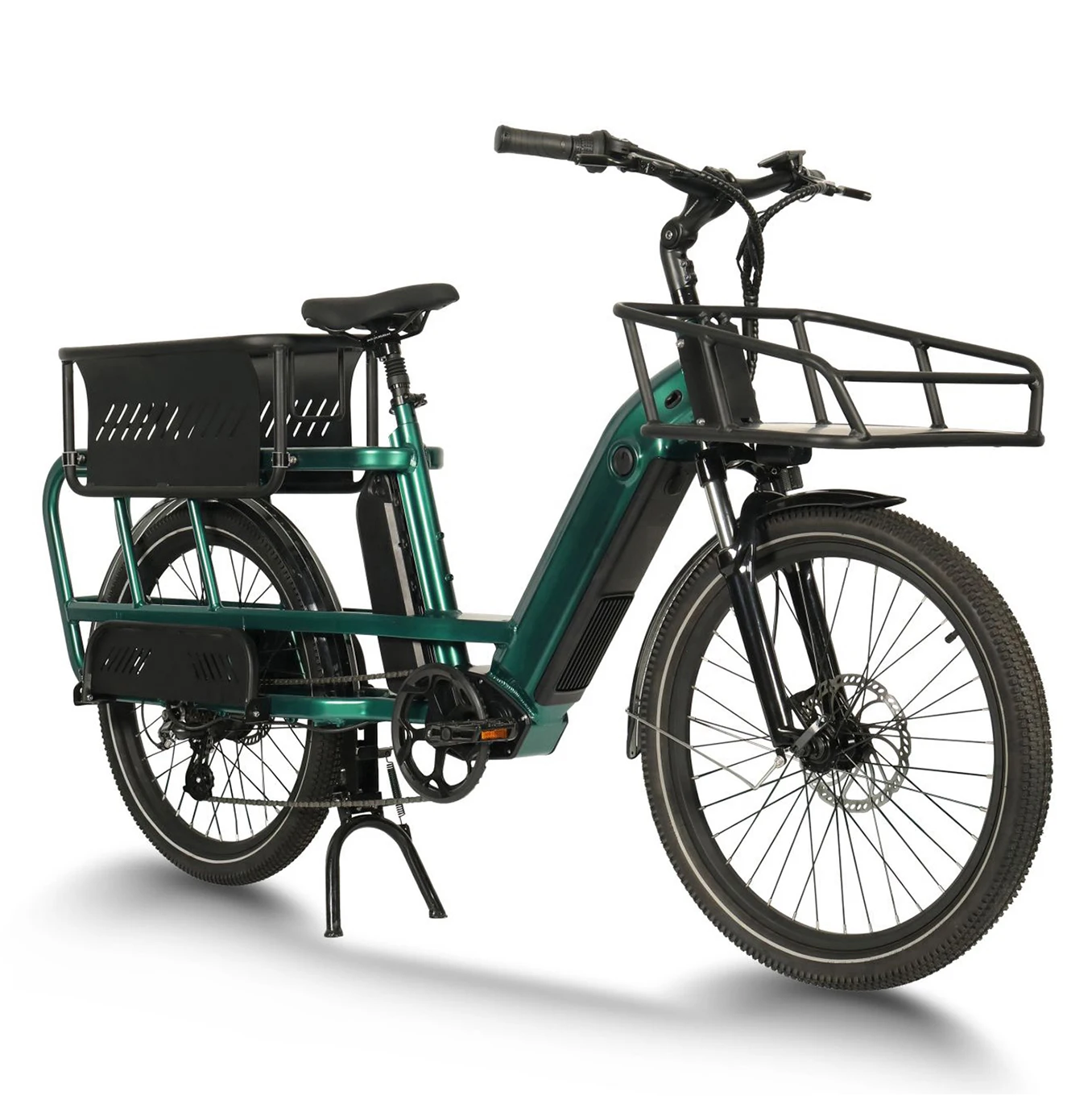 Оптовая продажа Электрический Грузовой Велосипед Greenpedel более длинный багажник для большего количества функций велосипед 500 ватт